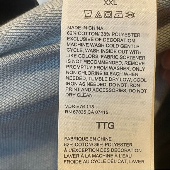 Nautica Gray Polo Shirt Classic Design Short Sleeves XXL - Picture 8 of 9